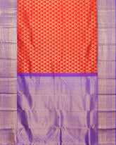 Red kanjivaram silk saree